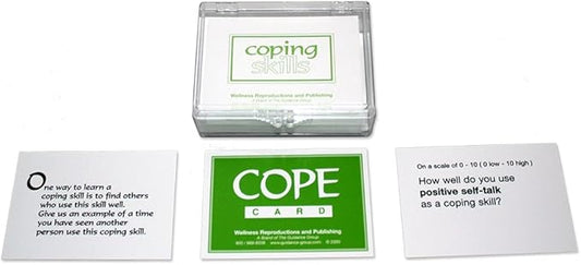 Coping Skills Card Game, 15-Adult, Tabletop Game
