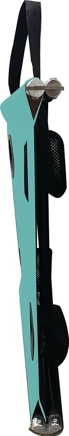 Neso Portable Beach Table with Cup Holders, Cell Phone Pockets, Lightweight for Picnics and Parks (Seafoam)