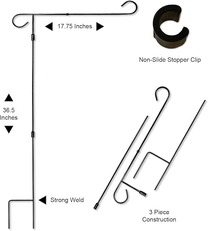 WinCraft White Sox Garden Flag with Stand Holder Flagpole