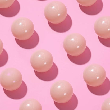 PlayMaty Ball Pit Balls - 2.75inches Plastic Phthalate & BPA Free Balls Crush Proof Stress Balls Swim Pit Fun Toy with Storage Bag for Baby Playhouse Birthday Party DecorationPack of 50