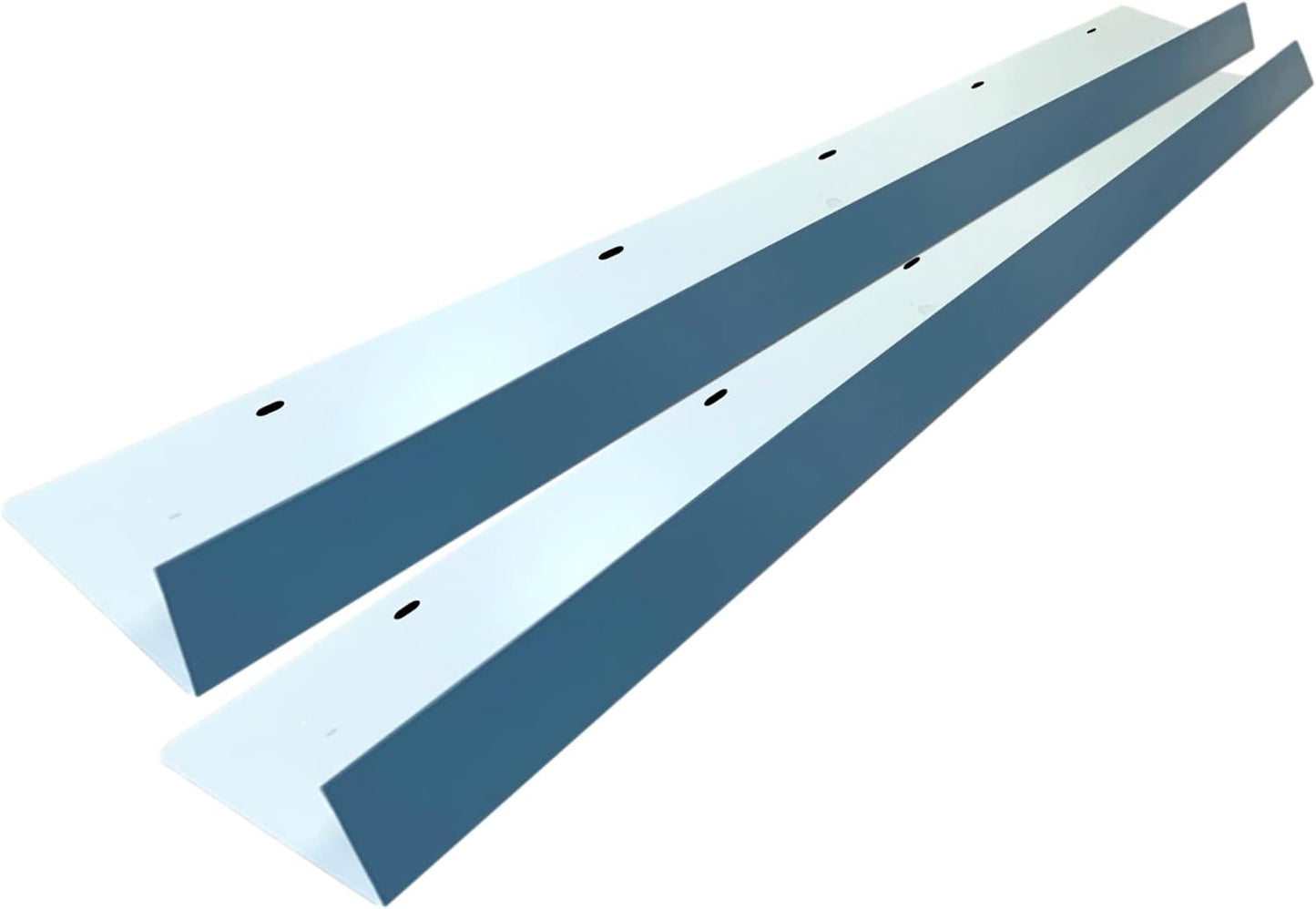 Eagle 1-26 Gauge 5 Foot Rain Diverter - Nails and Instructions Included (Mill Finish Aluminum, Copper, Galvanized, Stainless Steel & More) (2, Hawaiian Blue)