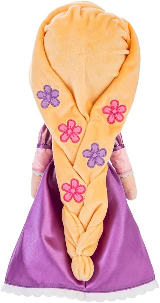 DISNEY STORE Official Princess Plush Doll, Rapunzel from Tangled, Medium 14 Inches, Soft Plushy with Embroidered Features, Princess Toys for Girls, Disney Dolls, Stuffed Animals for Girls