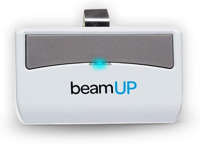 Workhorse BU100 Overhead Garage Door Opener with Heavy-Duty Chain Drive for Single or Double Doors, Wall Mount, and Remote Garage Opener Included, Quick and Easy Installation, White