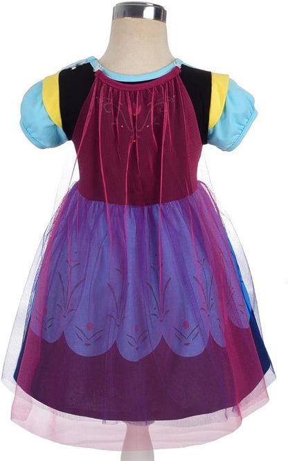 Dressy Daisy Princess Dress Up Clothes Halloween Fancy Party Tulle Skirt Summer Outfit for Baby & Toddler Girls