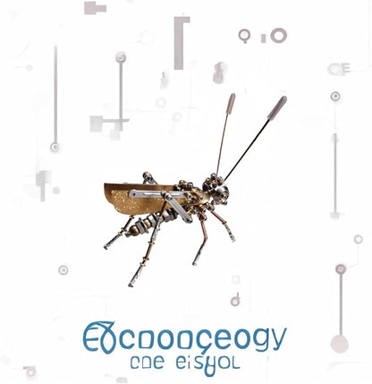 Mechanical Metal DIY 3D Insect Brass Puzzle (Cricket)