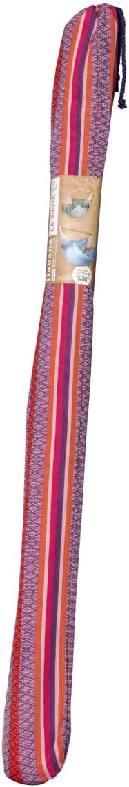 LA SIESTA - Large Comfort Habana Cotton Hammock - Indoor/Outdoor Swing Chair - Max 285 Lbs, Flamingo