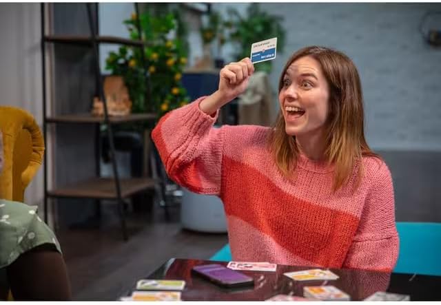 Bunny Hops! – Funny board game for family and friends, 4-16 players, guessing and mimes for adults and children, ages 10+, English edition