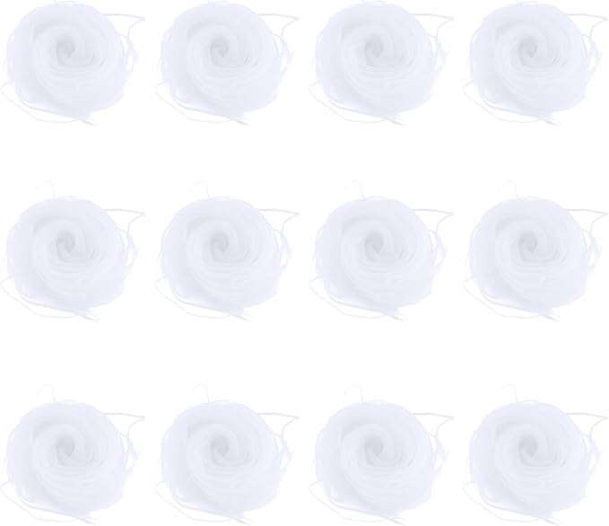 Larcele 12 Pieces Juggling Dance Scarf for Performance Prop Accessory 24 x 24 inches WDSJ-02