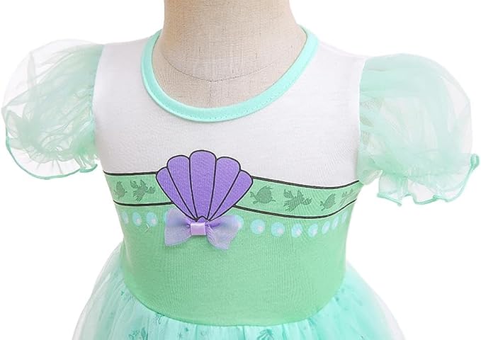 Dressy Daisy Princess Dress Up Clothes Halloween Fancy Party Tulle Skirt Summer Outfit for Baby & Toddler Girls