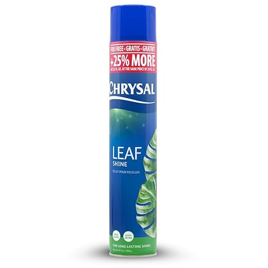 Chrysal Leaf Shine Spray for Indoor Plants (25 Ounce 1 Pack)