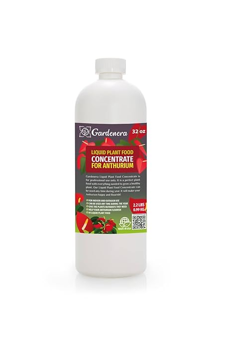 Plant Growth Superfood for ANTHURIUM with 18 Key Vitamins & Minerals - Organic Plant Food Fertilizer - Micro-Fungi and Bio-Organisms for ANTHURIUM Plant Care & Growth Enhancement - 32oz