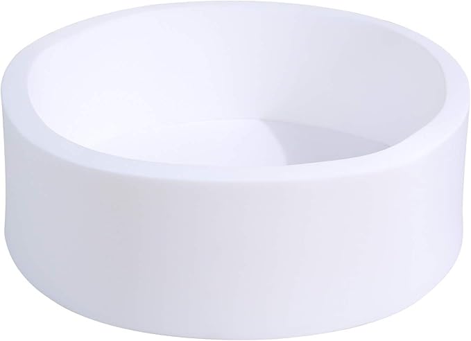 TRENDBOX Soft Memory Foam Ball Pit Sponge Indoor Round Ball Pit (NO Balls) for Toddler Children - White