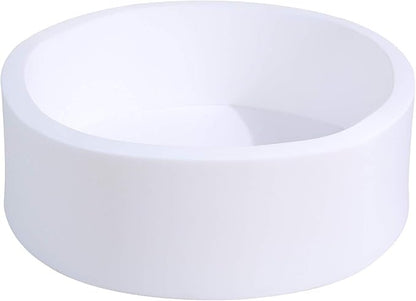 TRENDBOX Soft Memory Foam Ball Pit Sponge Indoor Round Ball Pit (NO Balls) for Toddler Children - White