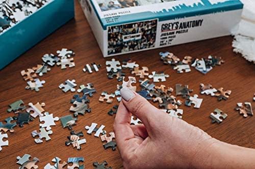 Grey's Anatomy Collage 1000 Piece Jigsaw Puzzle for Adults | Educational Toy Gifts | Challenging Interactive Brain Teaser for Family Game Night | 28 x 20 Inches