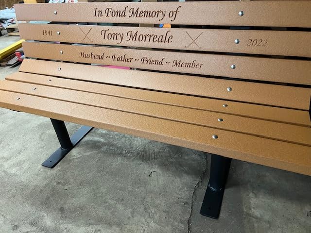 Memorial Park Bench