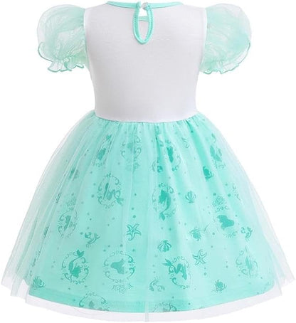 Dressy Daisy Princess Dress Up Clothes Halloween Fancy Party Tulle Skirt Summer Outfit for Baby & Toddler Girls