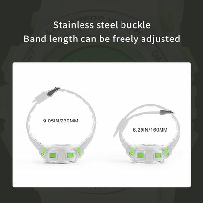 Kids Watch,Boys Watch for 3-15 Year Old Boys,Digital Sport Outdoor Multifunctional Chronograph LED 50 M Waterproof Alarm Calendar Analog Watch for Children with Silicone Band,Kids Gift