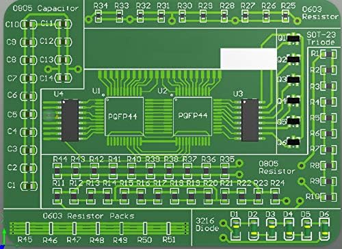 Gikfun DIY SMD/SMT Components Practice Board Soldering Skill Training Kit AE1173