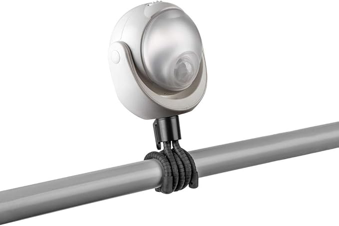 Limitless Innovations Lumenology Portable LED Motion Sensor Light Provides 148 Lumens with a 13 ft Detectable Range and Flexible Tripod Base with Magnetic Option – Indoor/Outdoor (White)
