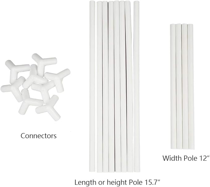 RESTCLOUD Monarch Butterfly Habitat Cage, Outdoor Insect Mesh Cage Terrarium 16" x 12" x 16"