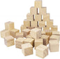 1 Inch Wood Blocks for Crafts, Unfinished Wood Cubes, Natural Blank Square Wooden Blocks, Wooden Cubes for Arts Crafts DIY Projects（1 * 1 * 1 inch，50Pcs）