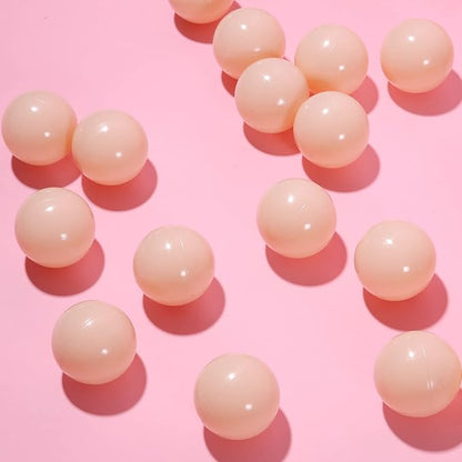 PlayMaty Ball Pit Balls - 2.75inches Plastic Phthalate & BPA Free Balls Crush Proof Stress Balls Swim Pit Fun Toy with Storage Bag for Baby Playhouse Birthday Party DecorationPack of 50