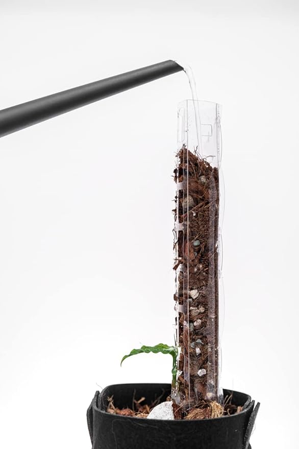 Plastic Moss Poles for Climbing Plants V2 Small 10 Pcs Stackable Moss Pole Monstera Plant Support-Plant Climbing Pole, DIY Moss Pole for Plants Indoor, Plant Sticks Support by THICCLY