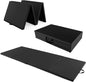 Giantex 4'x10'x 2" Gymnastics Mat, 4-Panel Folding Aerobics Exercise Mat w/Hook & Loop Fastener, Carrying Handle, Portable Tumbling Mat for Stretching Yoga Cheerleading Martial Arts