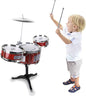 Small Plastic Drum Set Toy for Kids Age 3 - 6 Years Old Toy Musical Instruments Playing Rhythm Beat Toy Great Gift for Boys Girls