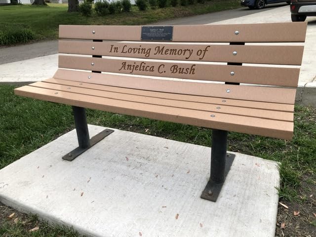 Memorial Park Bench