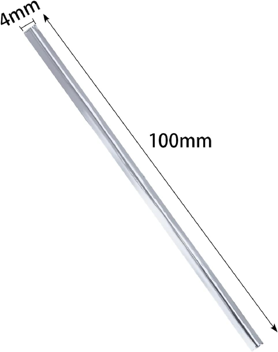 800 Pcs 4" Metallic Twist Ties(Silver) for Bakery Ties, Candy Bags, Coffee Bags, Goodie Bags Ties