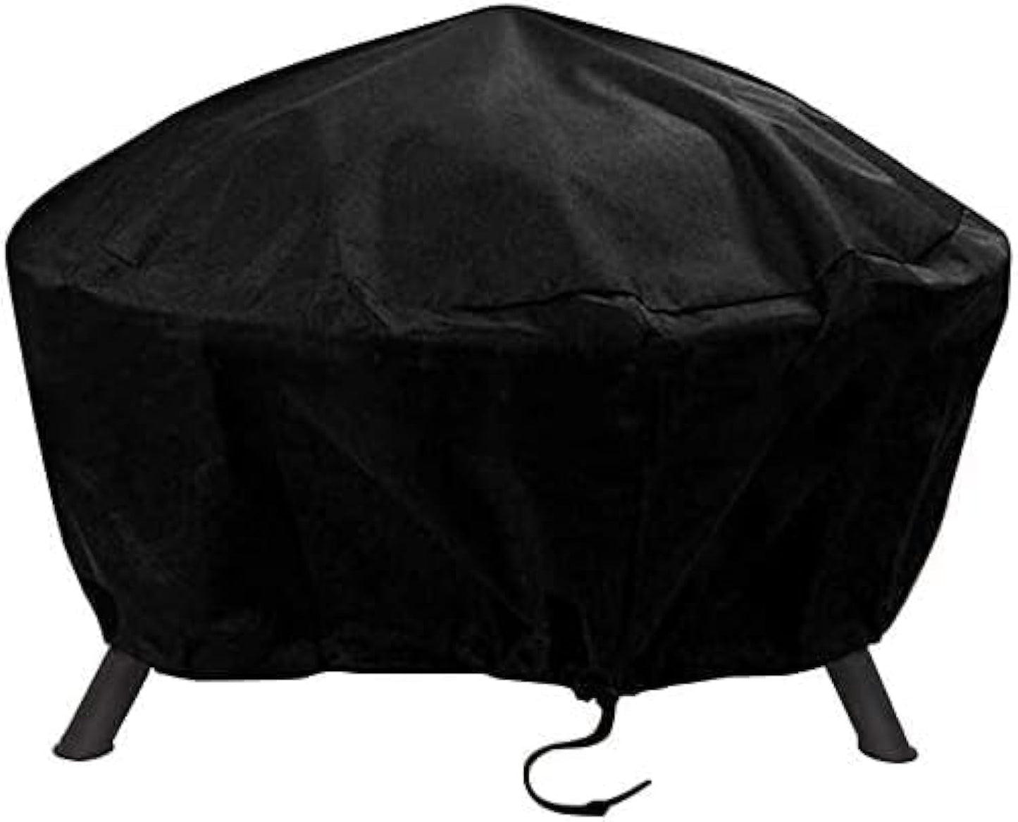 Round Fire Pit Cover, 40 Inches Diameter, 40 x 24 inch Waterproof Firepit Covers, for Patio Fire Pit, Full Coverage Dustproof Anti UV Outdoor Fire Pit Cover