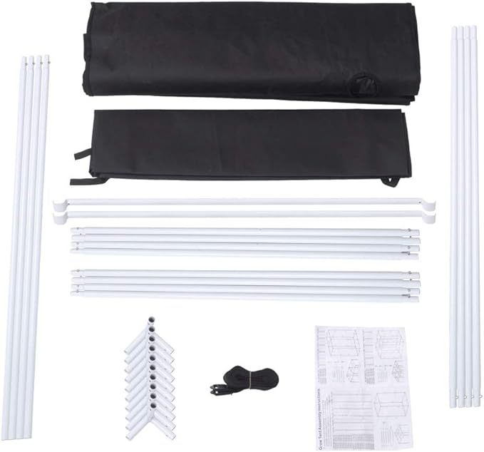 36"x36"x72" Mylar Hydroponic Grow Tent with Window for Indoor Plant Growing 3'x3'x6'