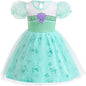 Dressy Daisy Princess Dress Up Clothes Halloween Fancy Party Tulle Skirt Summer Outfit for Baby & Toddler Girls