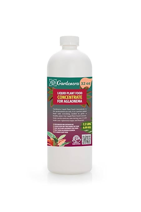 Plant Growth Superfood for AGLAONEMA with 18 Key Vitamins & Minerals - Organic Plant Food Fertilizer - Micro-Fungi and Bio-Organisms for AGLAONEMA Plant Care & Growth Enhancement - 32oz