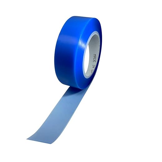 GGR Supplies T.R.U. UHMW High Impact Abrasion Resistant Slippery Tape with Acrylic Adhesive. 36 Yards (1" (25 mm)