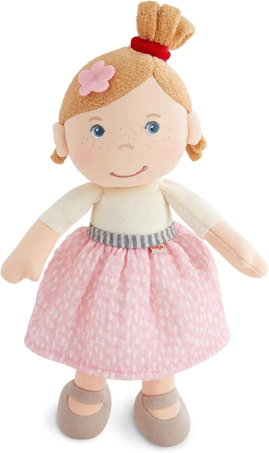 HABA Snug Up Lauren - 10" Soft Doll, Machine Washable - Perfect Snuggly First Soft Baby Doll and Toddler Baby Doll for 6 Months and Up