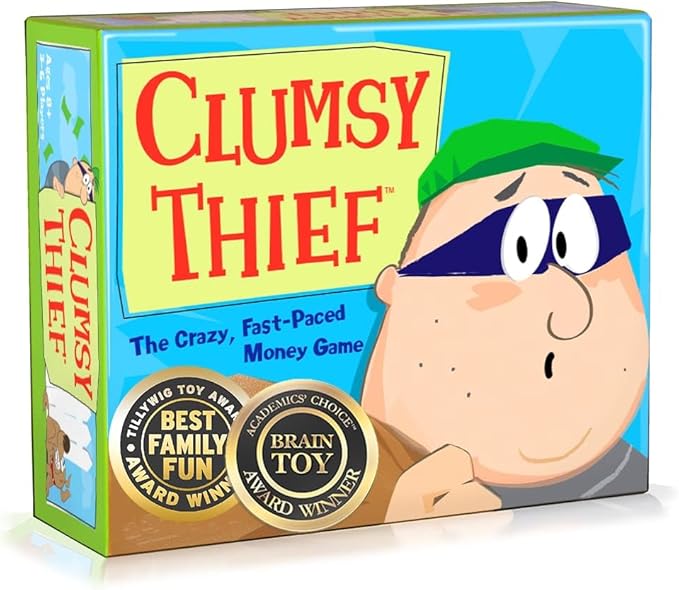 Melon Rind Clumsy Thief Math Game for Kids Ages 8+, Educational for Kid's Learning and Confidence Building, Fun Math Card Game for 3-6 Players Adding to 100