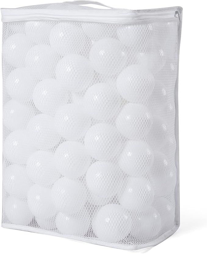 Realhaha Ball Pit Balls 50 100 200 500 Play Balls Plastic Balls for Baby Girls Toddlers Kids Play Tent Pool Playhouse Playpen Party Decoration