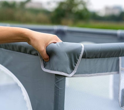 Gaorui Large Kids Baby Ball Pit - Portable Indoor Outdoor Baby Playpen Toddlers Children Safety Play Yard Fun Activities Popular Toys (Not Includes Balls)