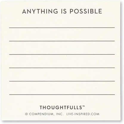 Compendium ThoughtFulls Pop-Open Cards – Live Inspired – 30 Pop-Open Cards, Each with a Different Inspiring Message Inside, 2.25” x 2.25”
