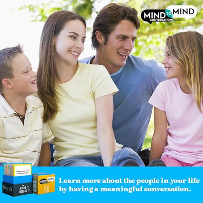 400 Kids and Teens Conversation Cards - Questions for Kids, Family Talk, Conversation Starters for Families