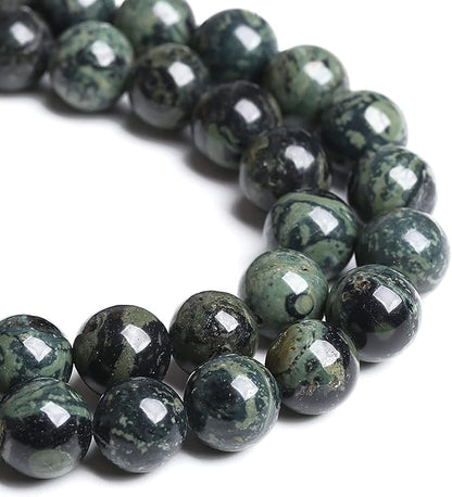 6MM 57PCS Natural Stone Kambaba Jasper Loose Beads for Jewelry Making DIY Bracelet Necklace