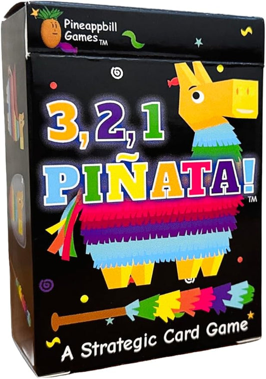 3, 2, 1 Piñata! - A Card Game of Candy Chaos with Take-That Gameplay | Fast-Paced & Easy to Learn | Fun Family Game Night Card Game for Families and Kids