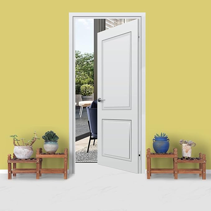 Wood Plant Stand Indoor Outdoor,4 Tiers Plant Stand Bench Indoor,Low Window Plant Shelf Small Long Flower Pot Stand for Multiple Plants (11.8"-44'')