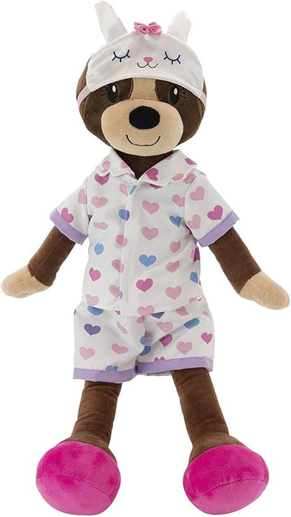 Plushible Soft Baby Doll, 18 Inch Sloth - Plush Rag Doll with 2 Clothing Sets, My First Plush Toy for Girls, Boys & Infants, Soft Baby Stuffed Toy, Adorable Companion for 1 Year Old & Up