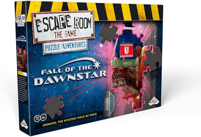 Escape Room The Game Puzzle Adventures The Fall of The Dawnstar | Jigsaw Puzzle and Escape Room in One for Adults and Teens (English Version)
