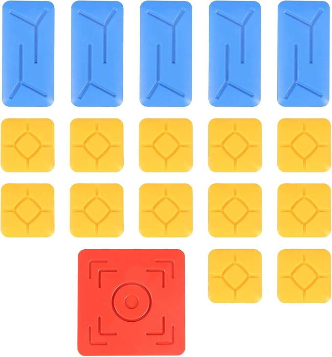 Sliding Puzzle Game Pieces Accessories - Super Electronic Huarongdao Original Standard Accessories, a Set of Magnetic Chess Pieces