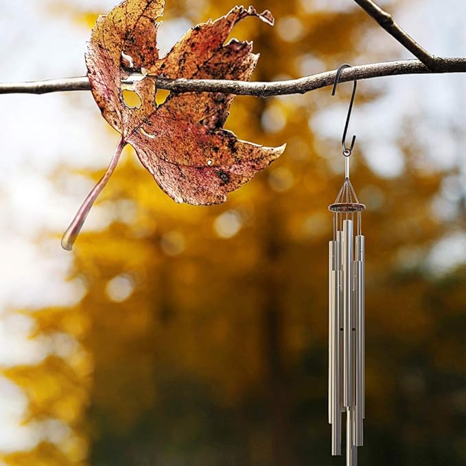 Vindar 4 Pack 6 Inches Bird Feeders Hooks Extra Large S Shape Hooks Heavy Duty S Shape Hook for Hanging Wind Chimes, Garden Ornaments, Gardening Tools, Bird House, Lanterns, Kitchenware