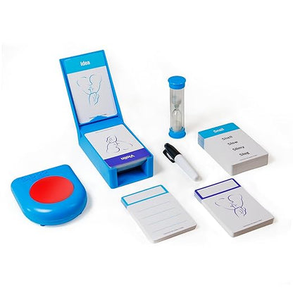 Ageless Games Taboo Charades - Classic Word Guessing & Charades Game for Older Adults - Big Easy to Read Cards for Low Vision - 80 Customizable Word Guess Cards - Fun Family Card Game for Ages 13-103